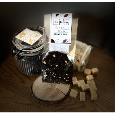 Black Gold – Ceai Negru cu Caramel Sarat si Migdale